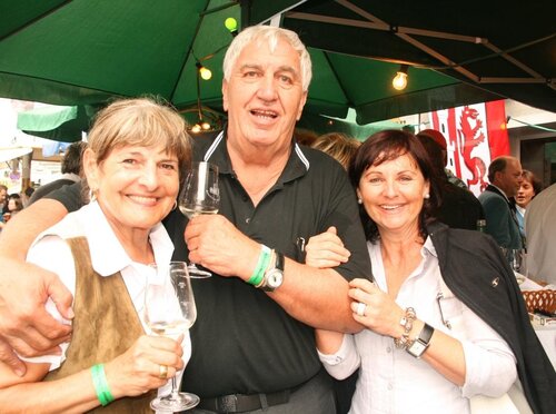 VBgm. Maria Steiner, Gastwirt Richard Schipflinger, GR Evelin Treichl