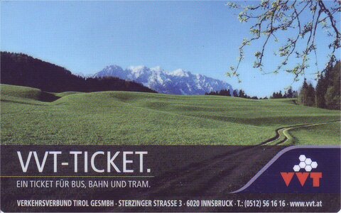 VVT-Monats-Strecken-Karten