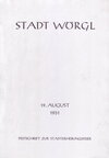 Festschrift zur Stadterhebungsfeier 1951