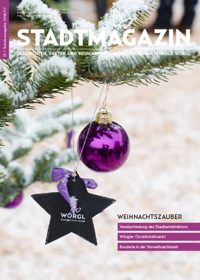 Stadtmagazin Dezember 2016/Jänner 2017