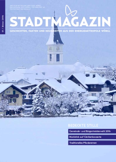 Stadtmagazin Jänner 2016