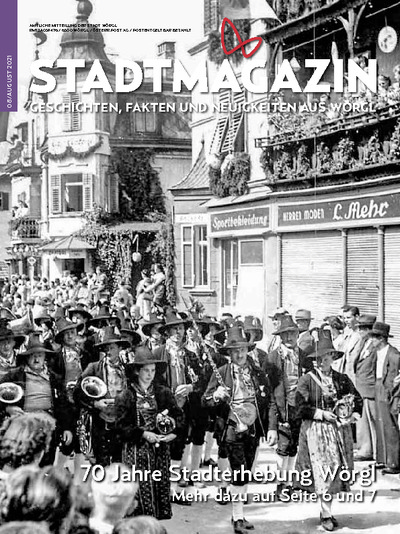 Stadtmagazin Ausgabe August